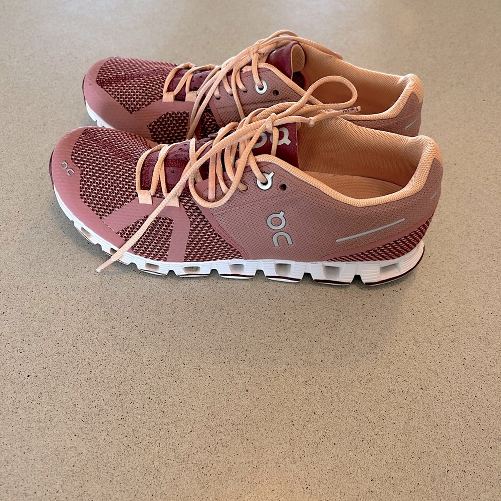 On Running shoes.
